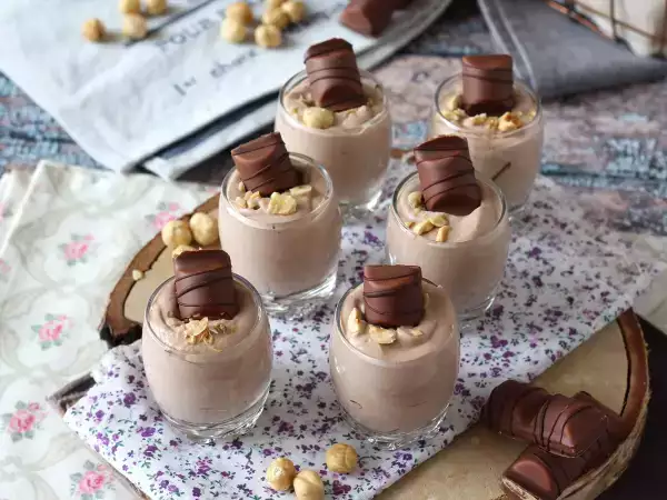 Recept Kinder bueno-glaasjes zonder bakken