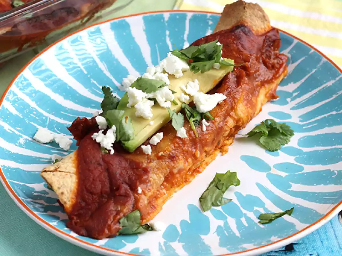 Kip Enchiladas met Chilisaus - foto 2