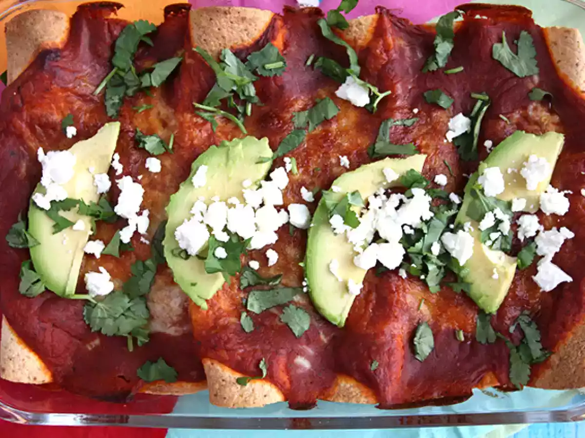 Kip Enchiladas met Chilisaus - foto 3