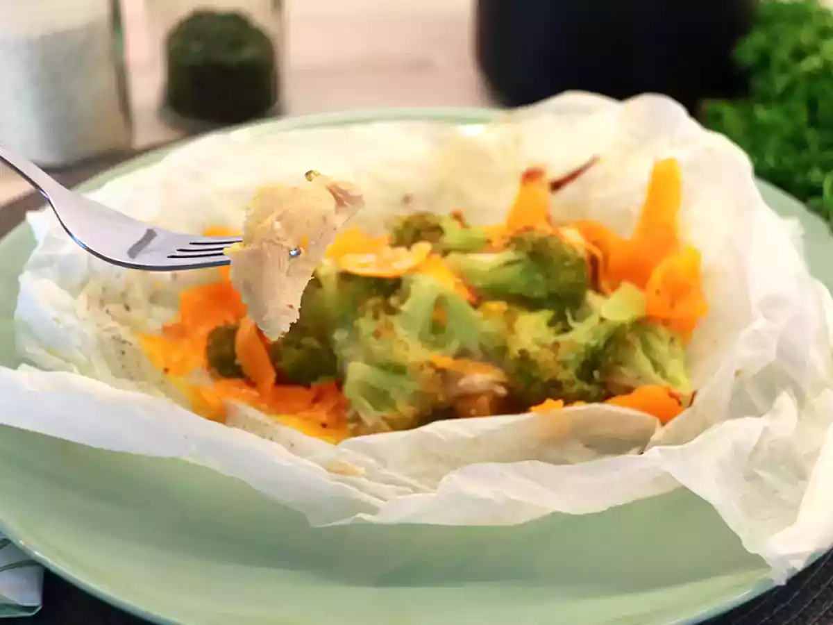 Kip in een papillote (makkelijk en gezond) - foto 2