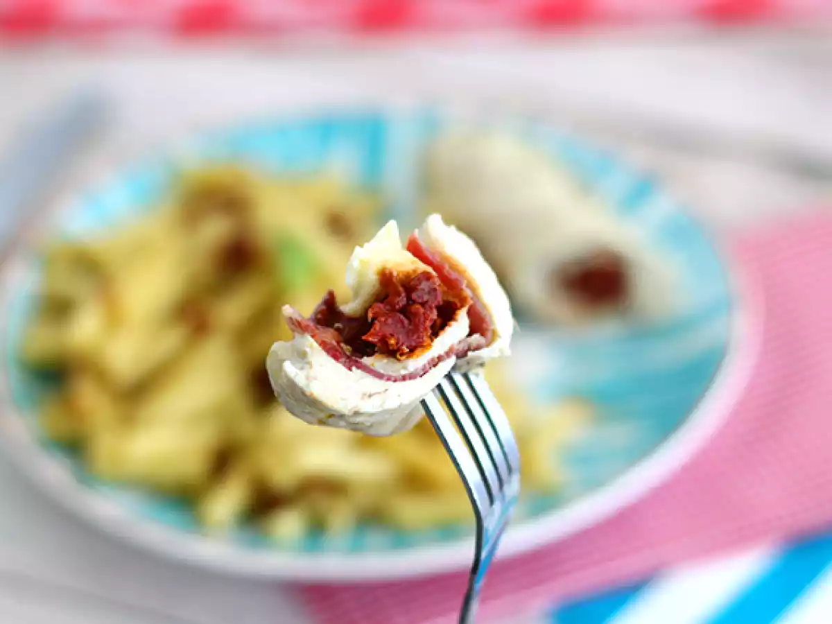 Kipballotines met mozzarella - foto 3