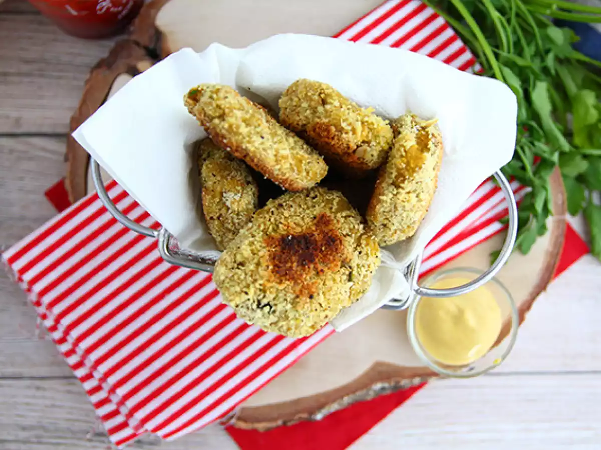 Kipnuggets met worteldoperwten - foto 2