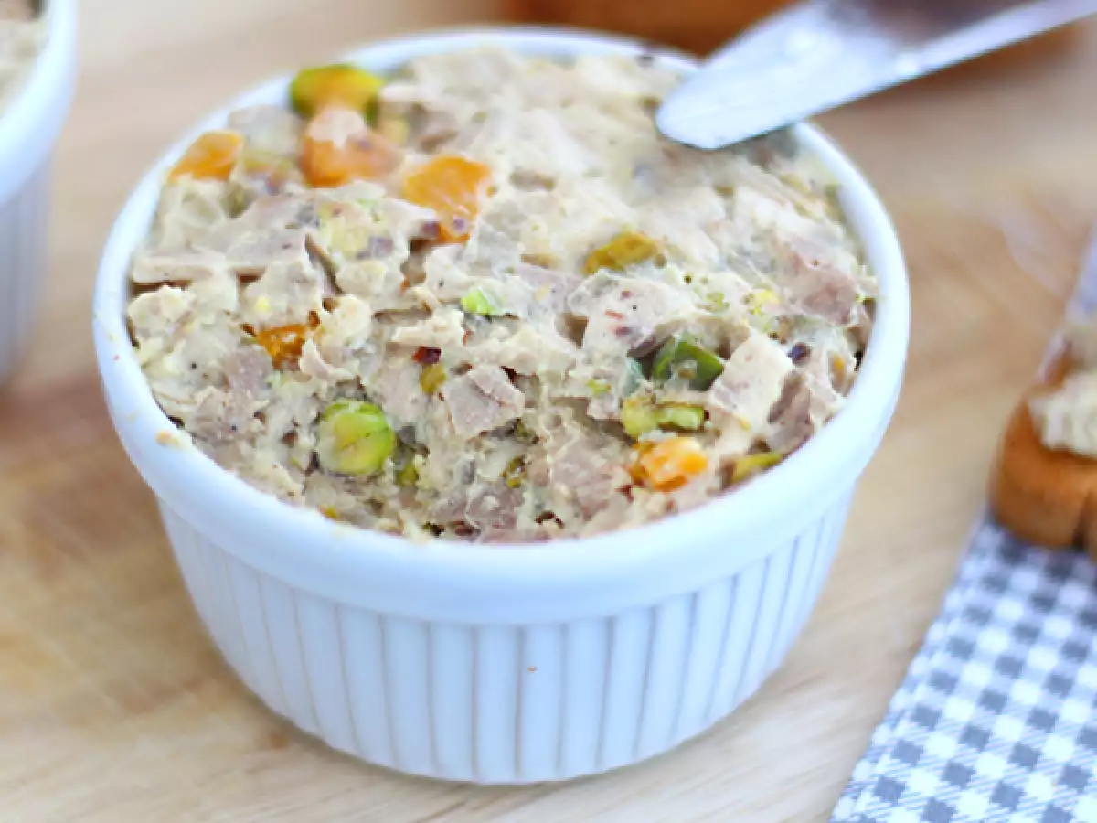 Kippenrillettes met mosterd en pistachenoten - foto 3
