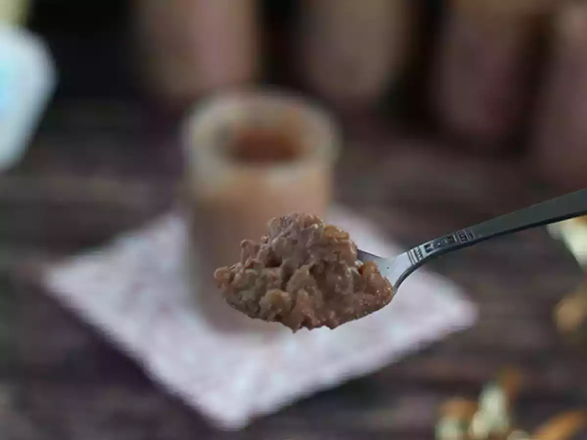 Kit van pure en witte chocolade rijstpudding - foto 4