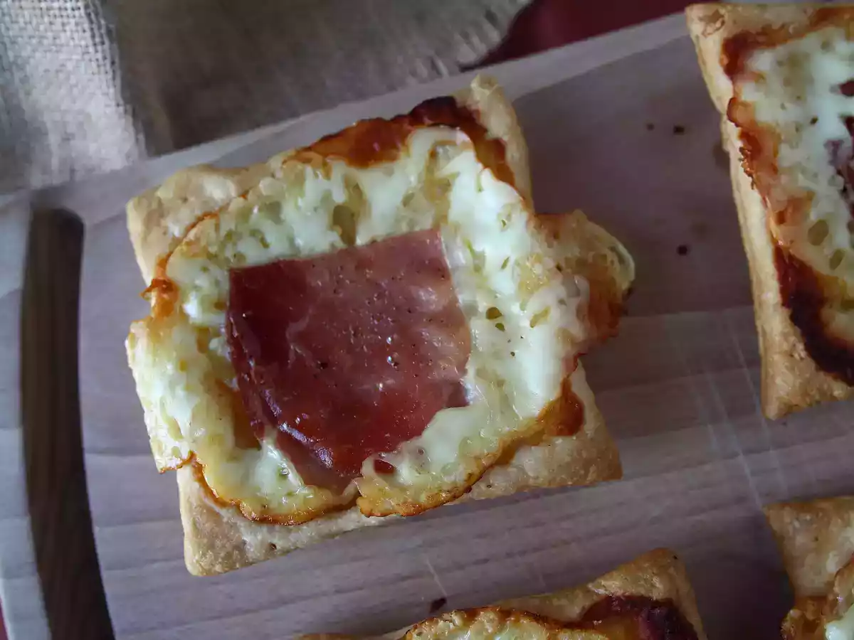 Kleine tartaartjes met raclette-smaak, in individuele porties - foto 5