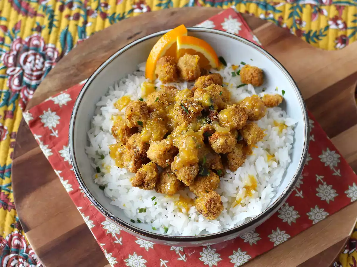 Knapperige sinaasappeltofu - foto 2