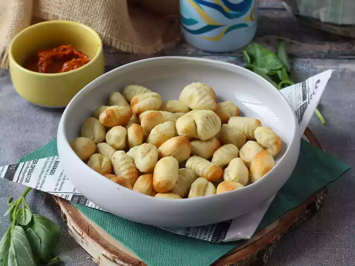 Knapperige, zachte gnocchi met Air fryer, klaar in slechts 10 minuten!