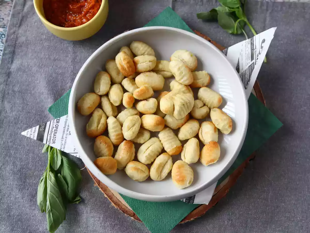 Knapperige, zachte gnocchi met Air fryer, klaar in slechts 10 minuten! - foto 3