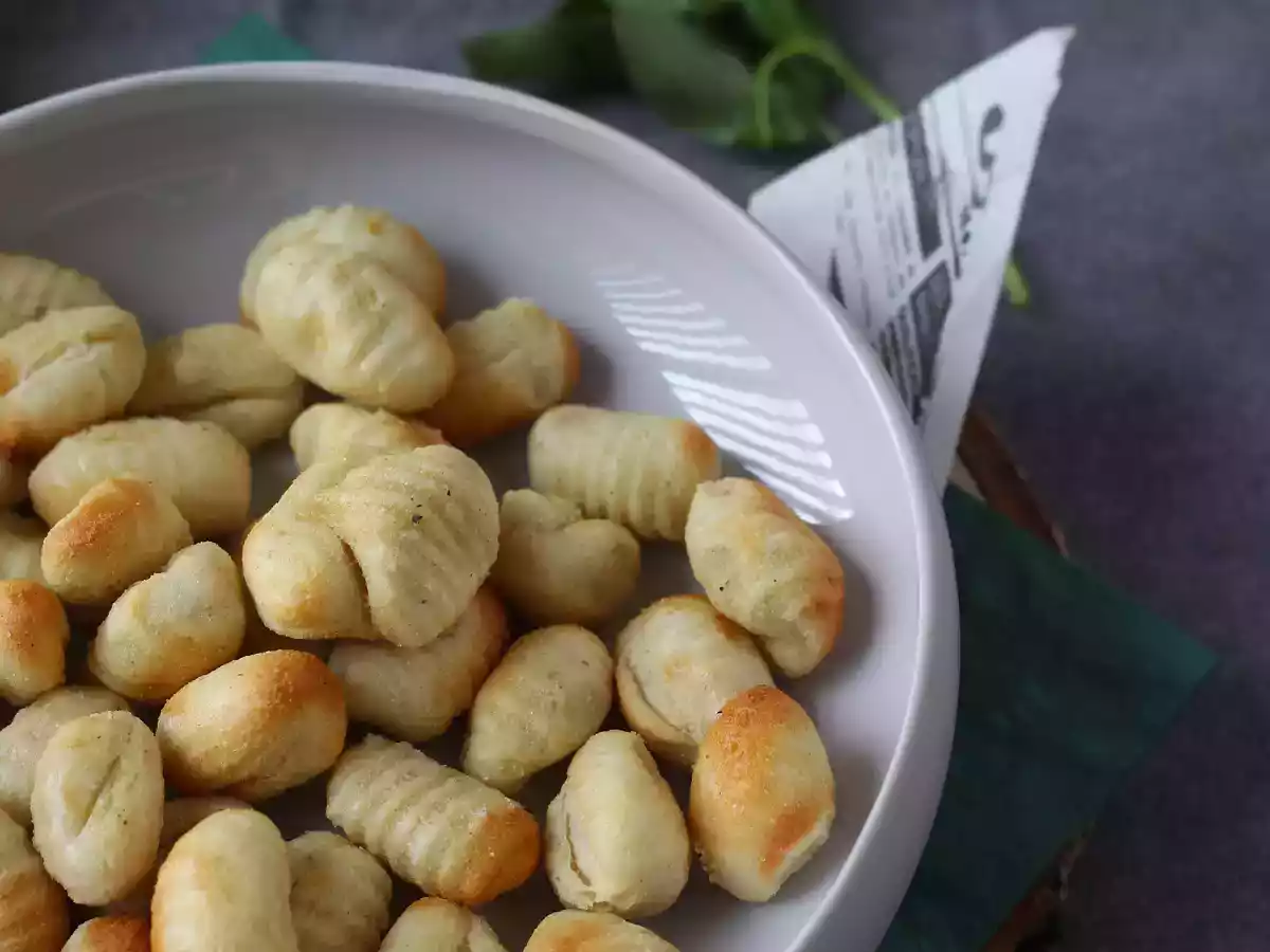 Knapperige, zachte gnocchi met Air fryer, klaar in slechts 10 minuten! - foto 4