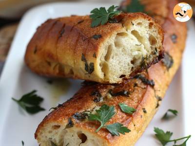 Knoflook- en peterseliebrood