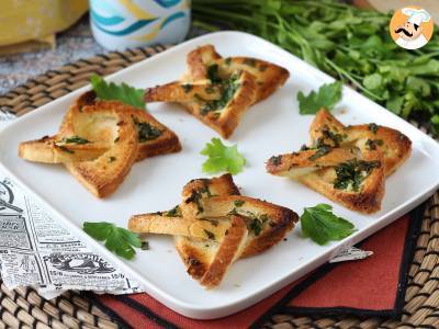 Knoflookbrood ster stijl met sandwich brood - foto 2