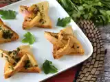 Knoflookbrood ster stijl met sandwich brood, foto 3