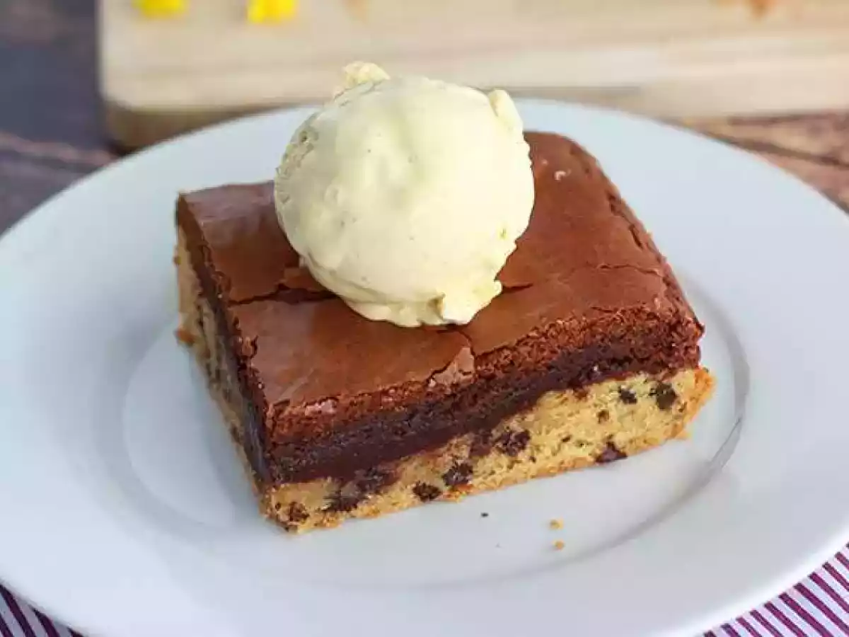 Koekjes- en brownietaart perfect als tussendoortje! - foto 4