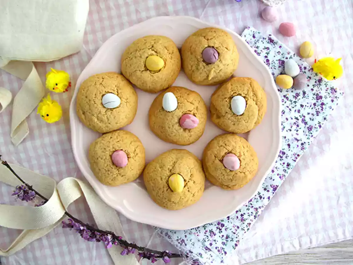 Koekjes met restjes paaschocolade - foto 3