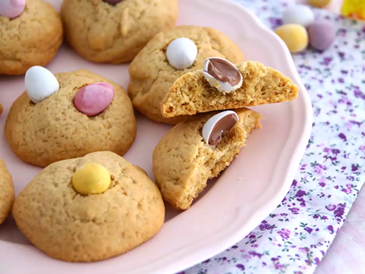 Koekjes met restjes paaschocolade - foto 5