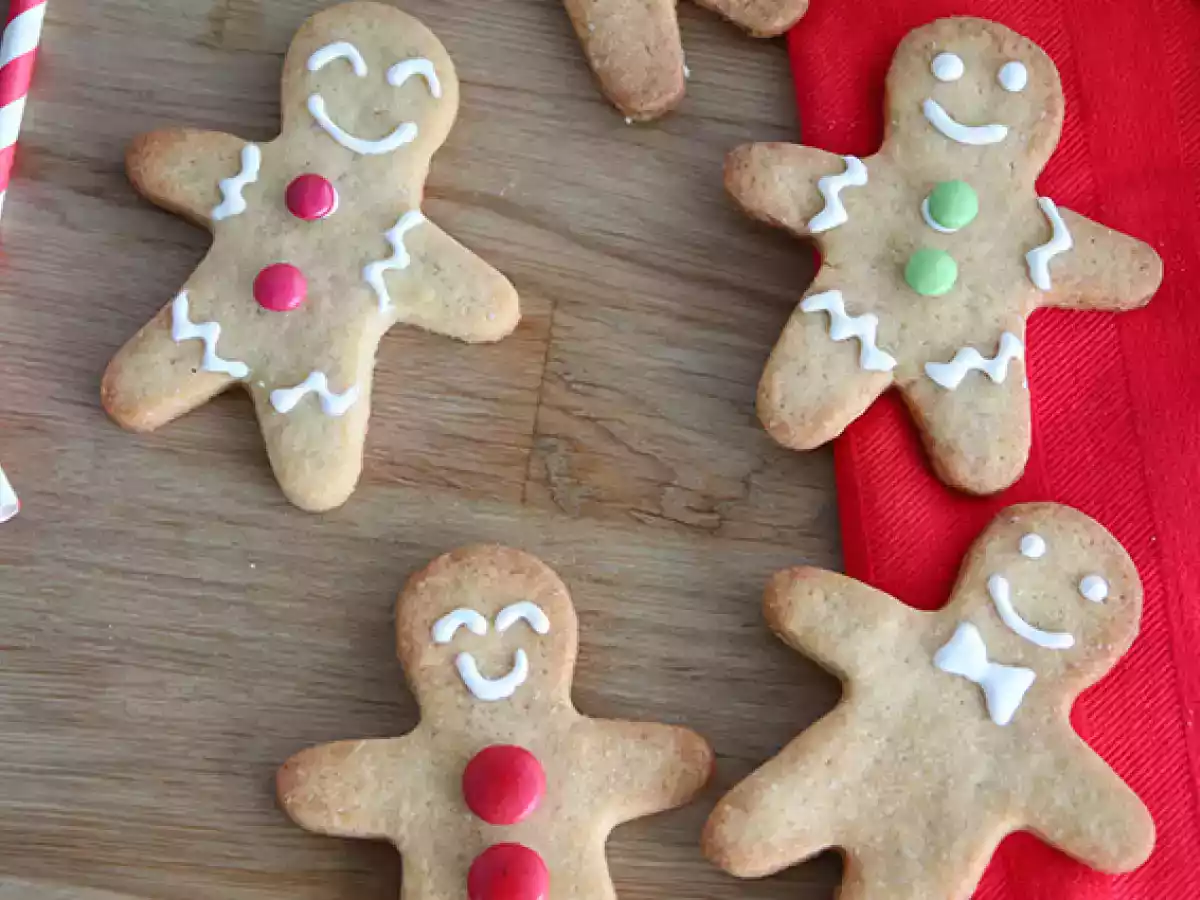 Koekjes van zandkoekjes - Peperkoekmannetjes - foto 2