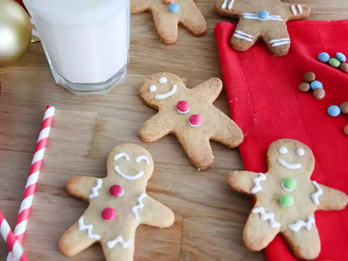 Koekjes van zandkoekjes - Peperkoekmannetjes - foto 4