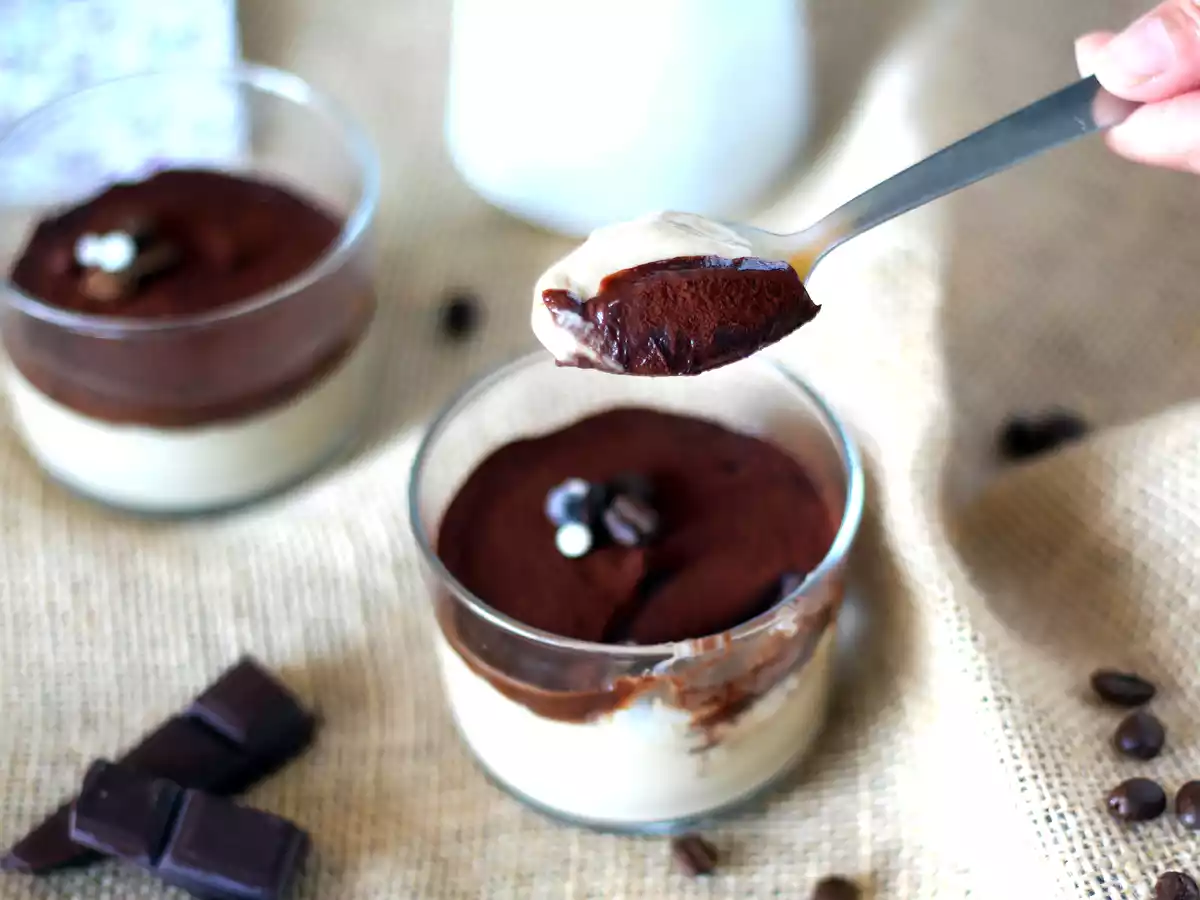 Koffievla met ganache en cacao - foto 2