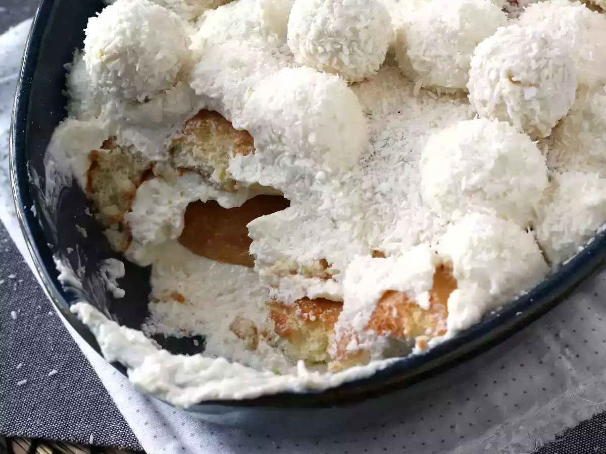 Kokosnoot Tiramisu met Raffaello - foto 2