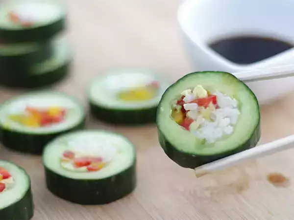 Recept Komkommermaki's