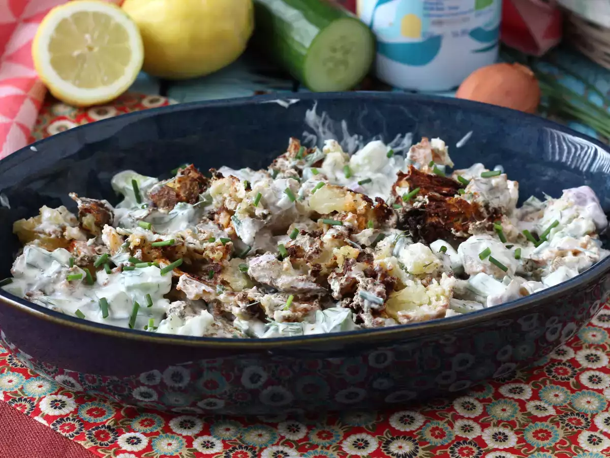 Komkommersalade met krokante aardappelen - foto 6