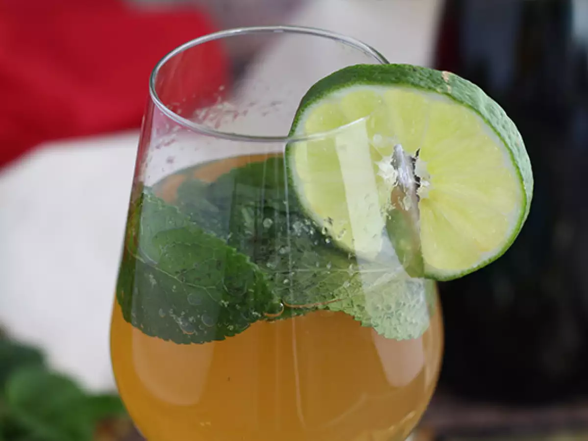 Koninklijke mojito met champagne - foto 3