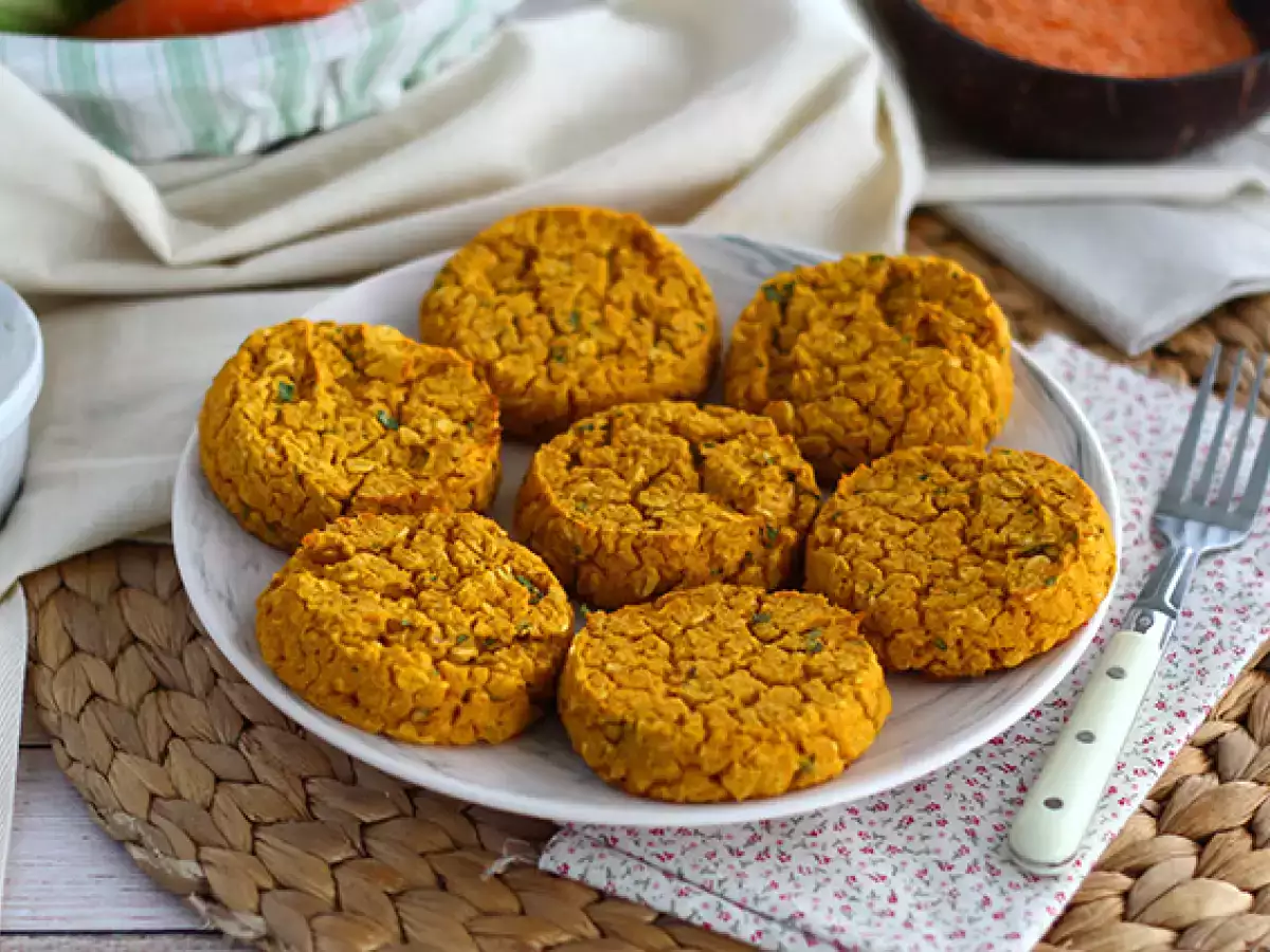 Koraallinzenkoekjes met wortel - foto 2
