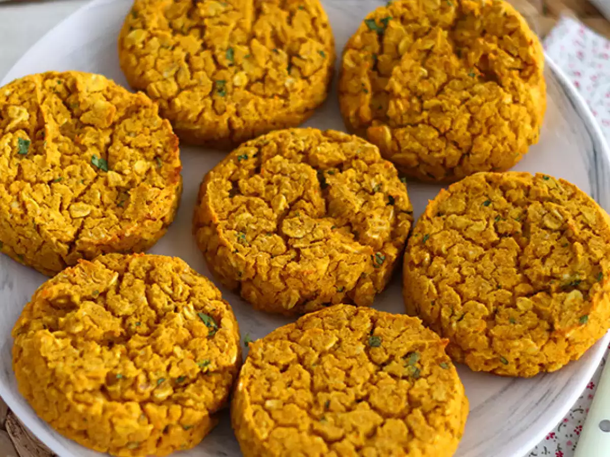 Koraallinzenkoekjes met wortel - foto 5