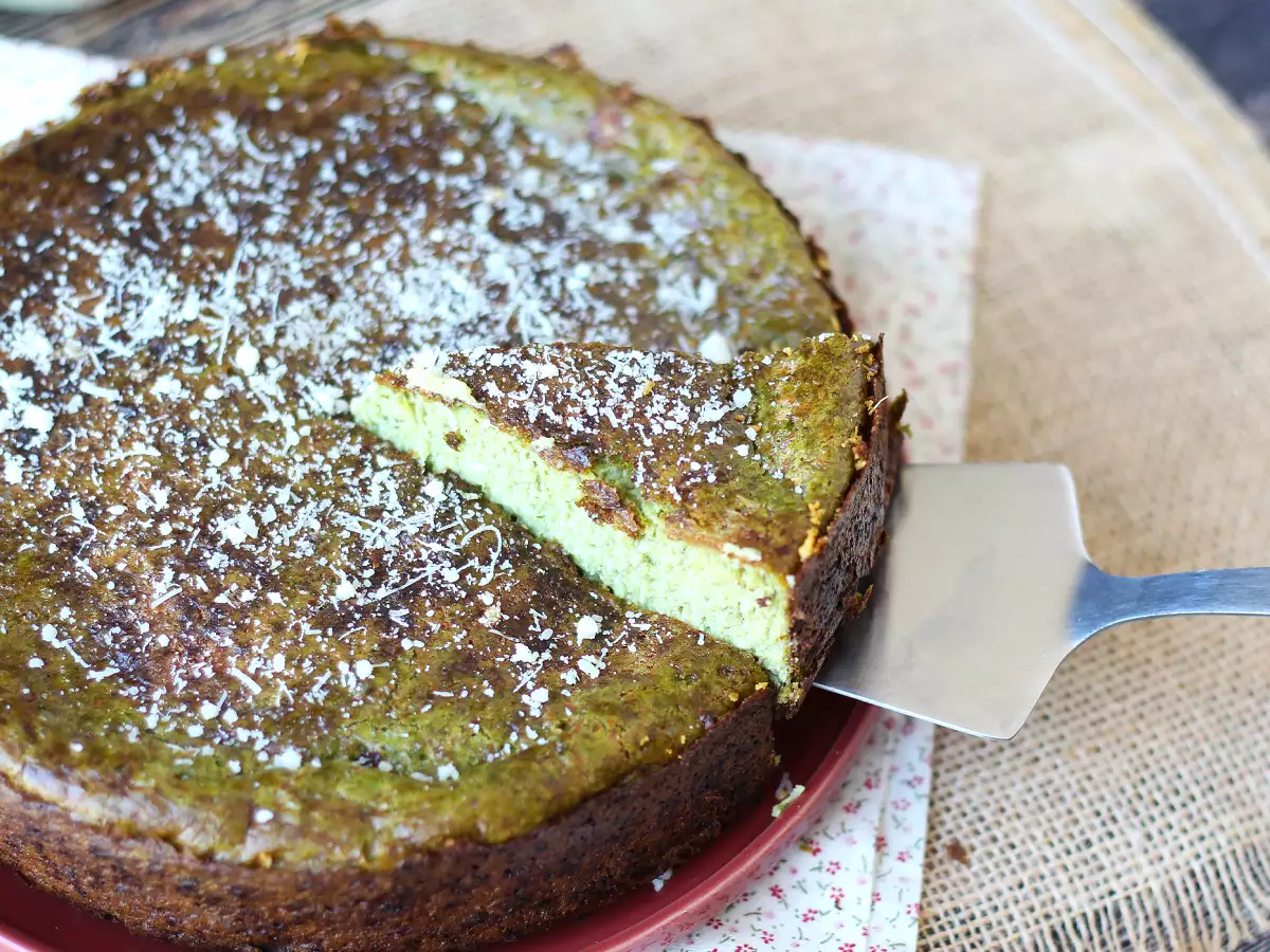 Korstloze quiche met spinazie en Gouda - foto 4