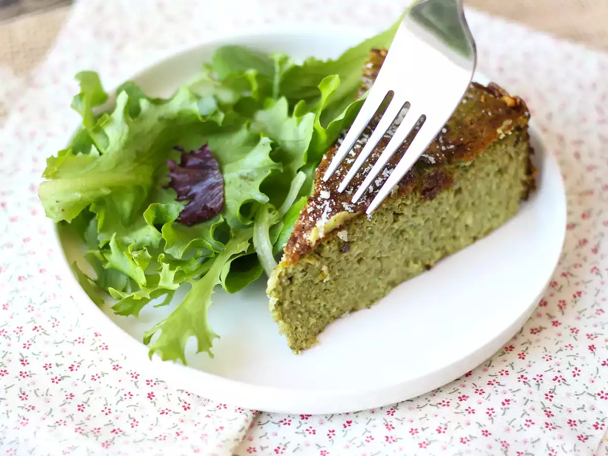 Korstloze quiche met spinazie en Gouda - foto 6