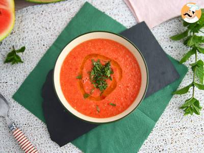 Koude watermeloen en tomatensoep - foto 4