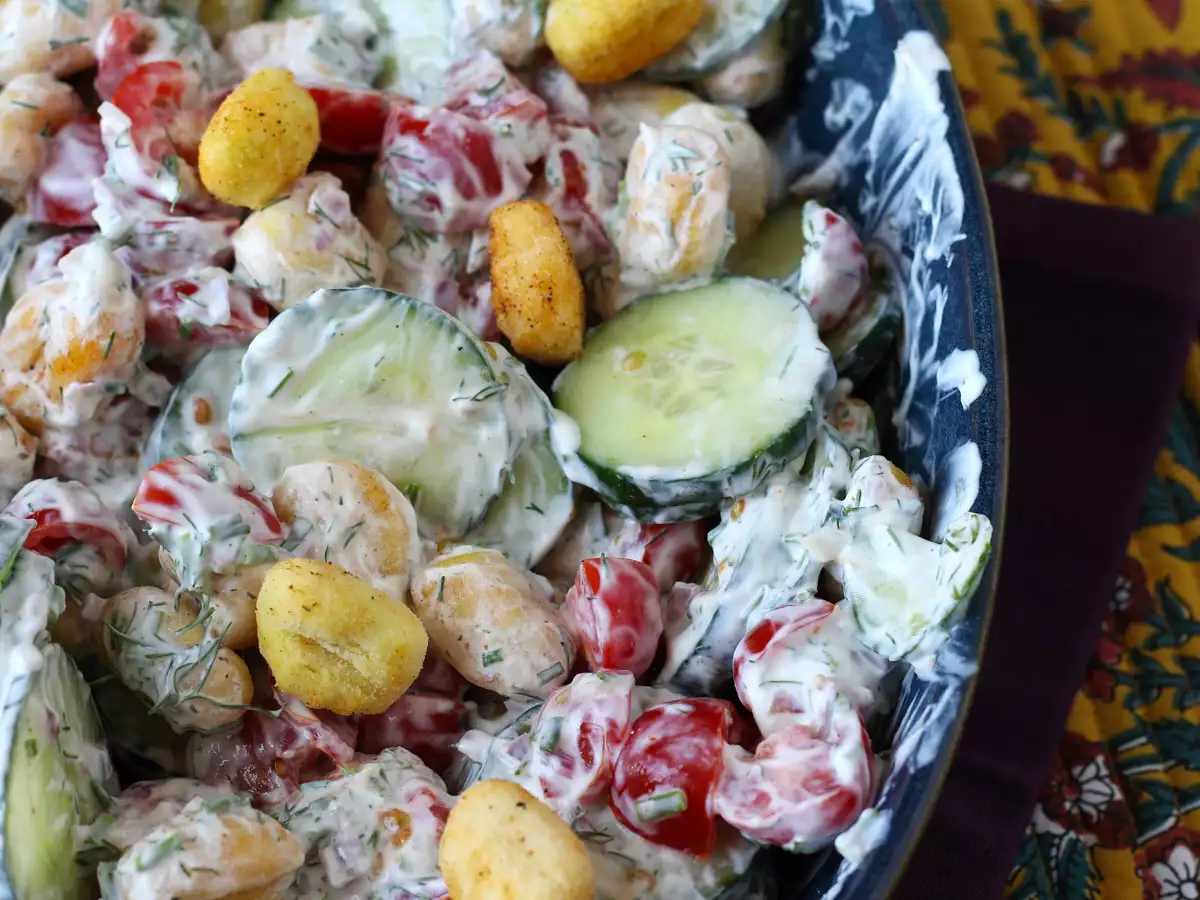 Krokante gnocchisalade: trendy, smaakvol en evenwichtig, perfect voor de zomer! - foto 2