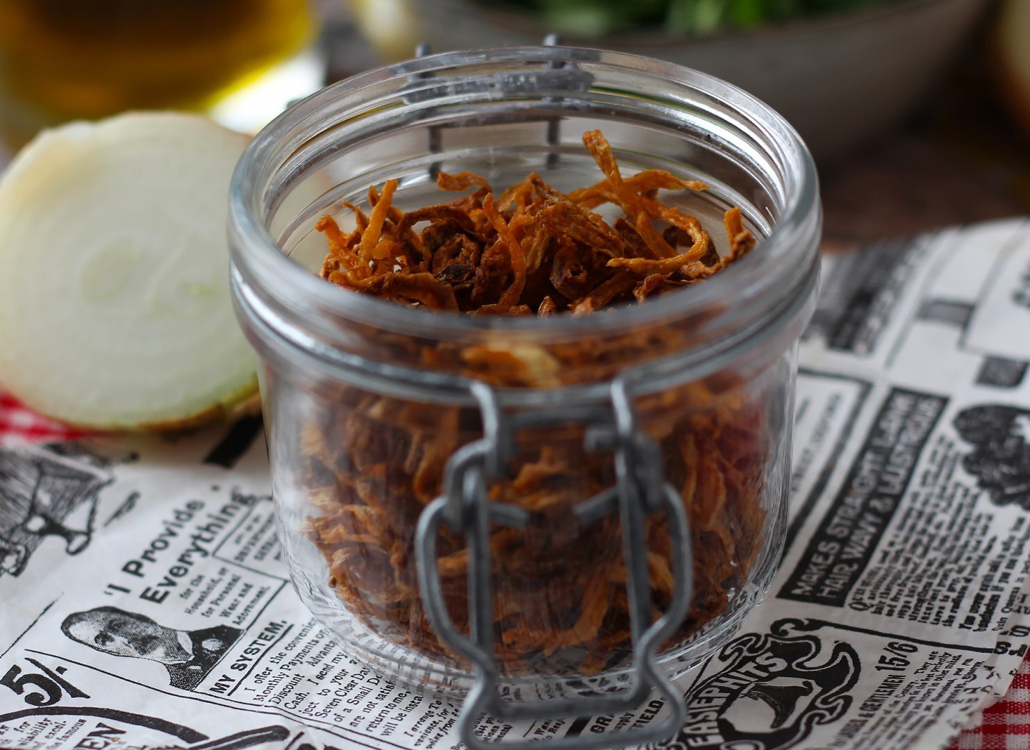 Krokante uien recept in de air fryer, snel en lekker