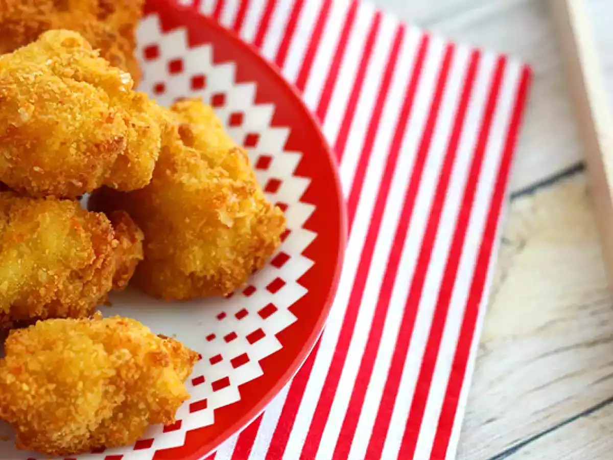 Kroketten van coquillettes met ham en kaas - foto 4