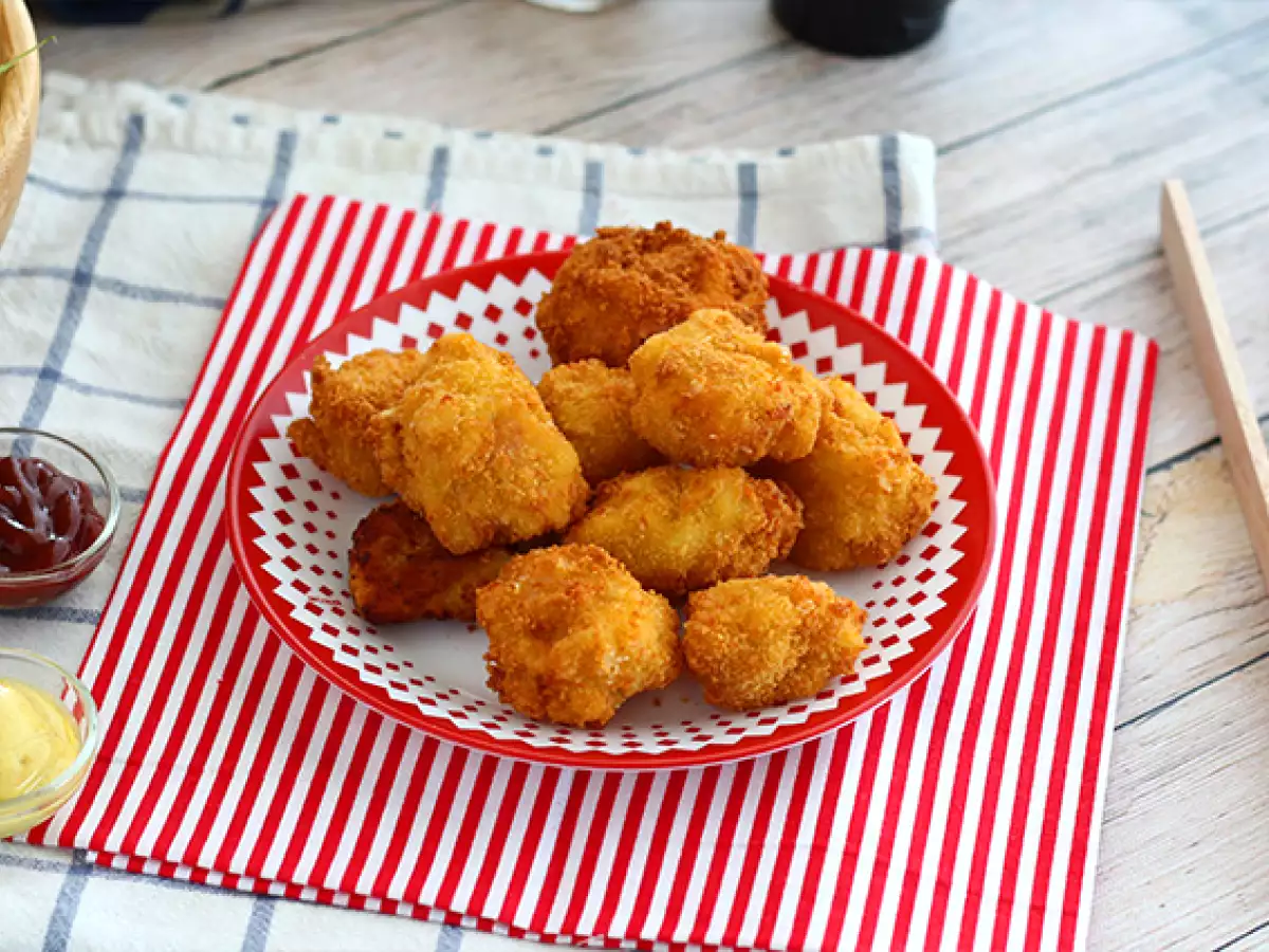 Kroketten van elleboogjespasta met ham en kaas