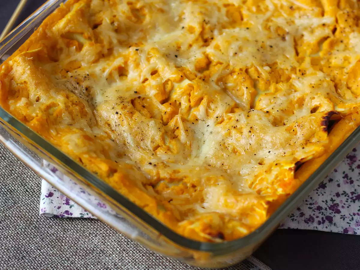 Lasagne met flespompoen, spinazie en ricotta - foto 2