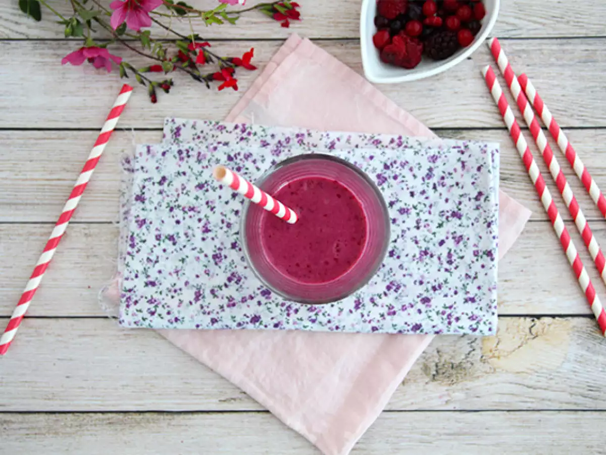 Lassi met rood fruit - foto 2