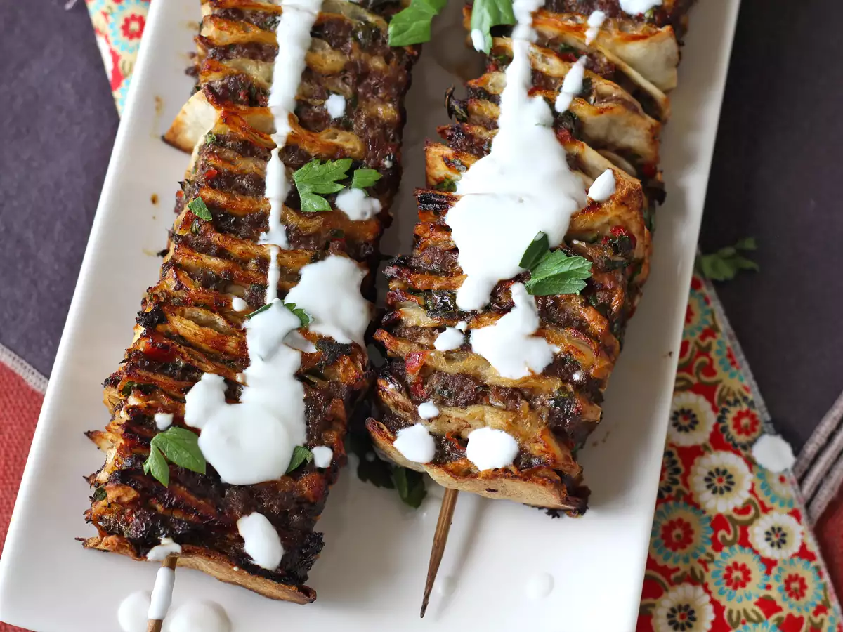 Lavash kebab met tortilla’s: de beroemde, makkelijke kebabspiesjes uit de oven! - foto 2