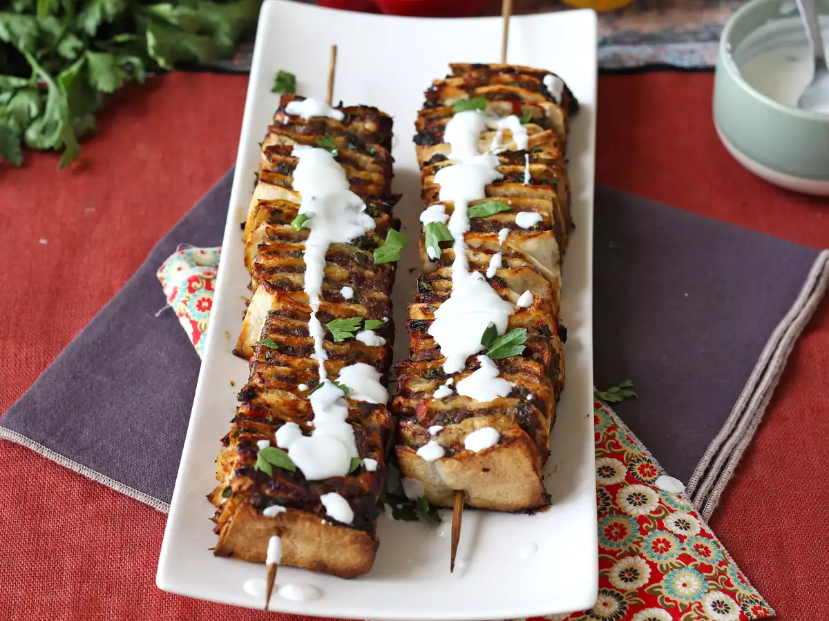 Lavash kebab met tortilla’s: de beroemde, makkelijke kebabspiesjes uit de oven! - foto 7