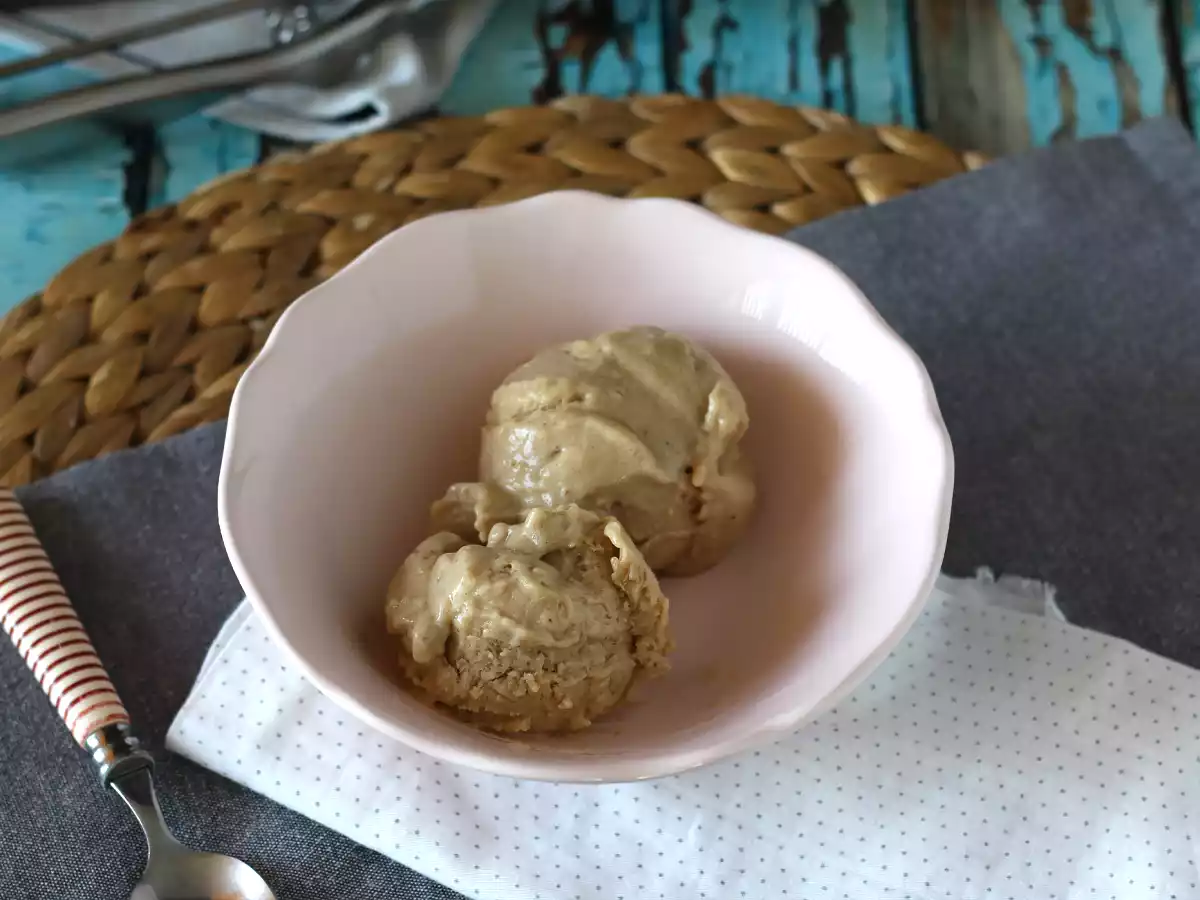 Lekker bananenroomijs, vegan ijs met bananen! Geen ijsmachine - foto 3