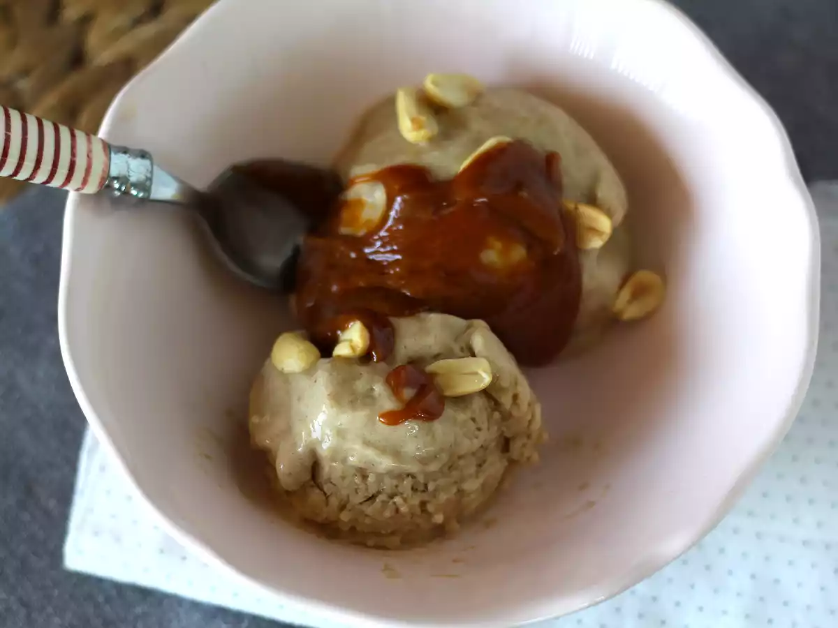 Lekker bananenroomijs, vegan ijs met bananen! Geen ijsmachine - foto 4