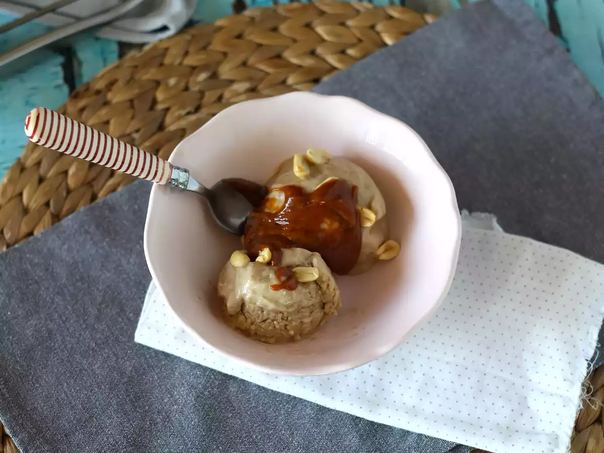 Lekker bananenroomijs, vegan ijs met bananen! Geen ijsmachine - foto 5