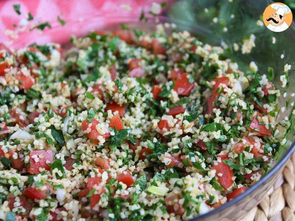 Libanese tabbouleh, hyper geurige en frisse salade zoals we het lekker vinden - foto 2