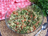 Libanese tabbouleh, hyper geurige en frisse salade zoals we het lekker vinden, foto 2