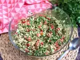 Libanese tabbouleh, hyper geurige en frisse salade zoals we het lekker vinden, foto 2