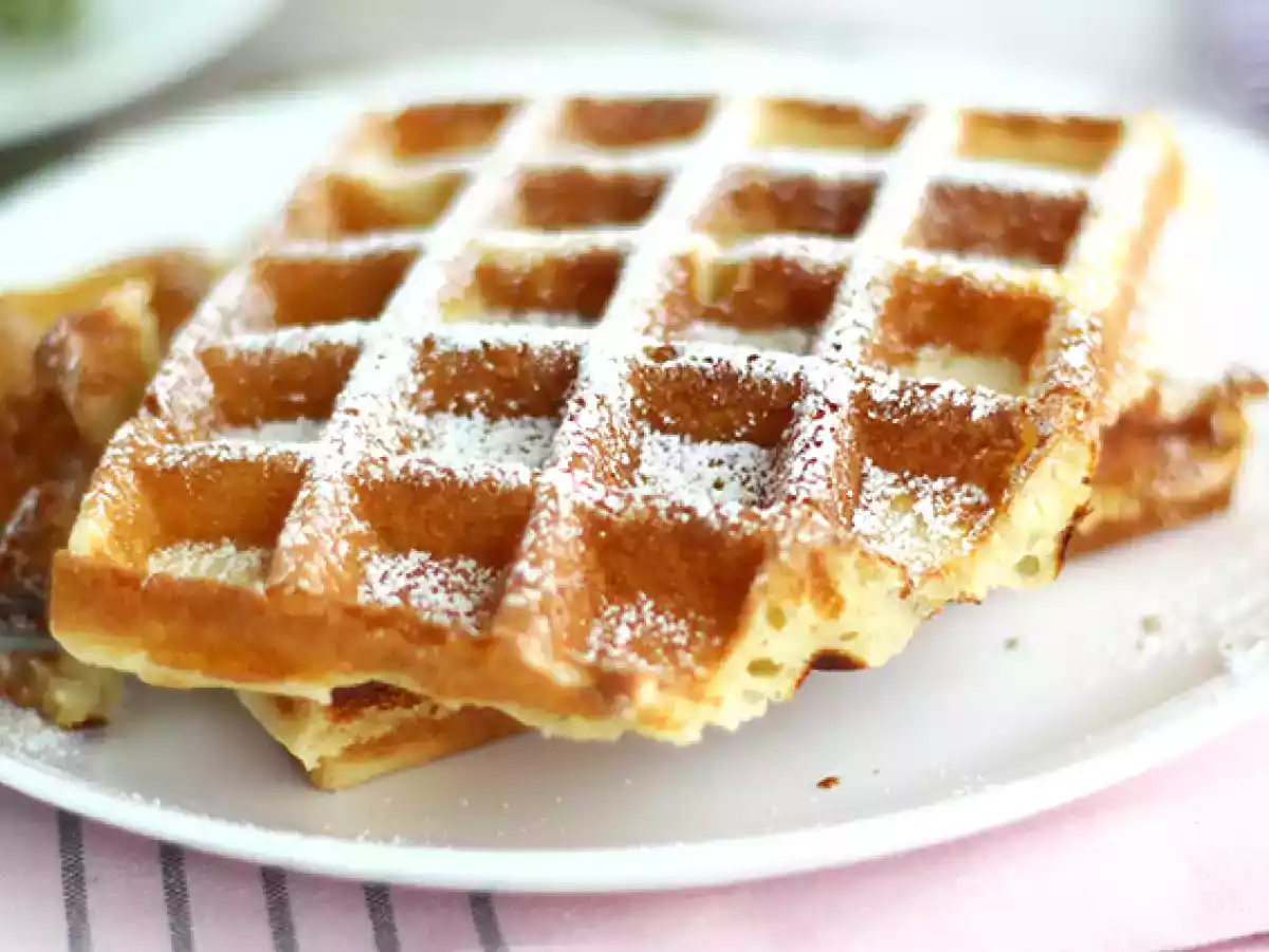 Lichte en knapperige wafels - foto 2