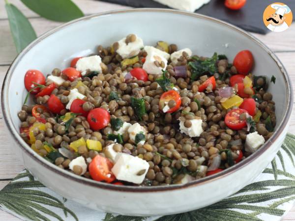 Linzensalade met geitenkaas - foto 3