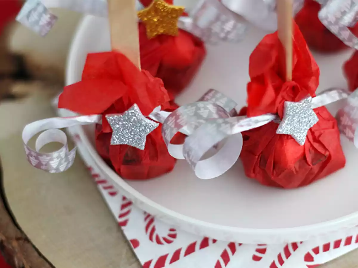 Lollies voor warme chocolade: pure chocolade + marshmallow - foto 4