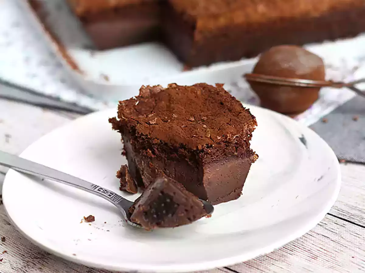 Magische chocoladecake