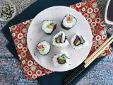 Maki's met gerookte zalm en avocado, foto 2